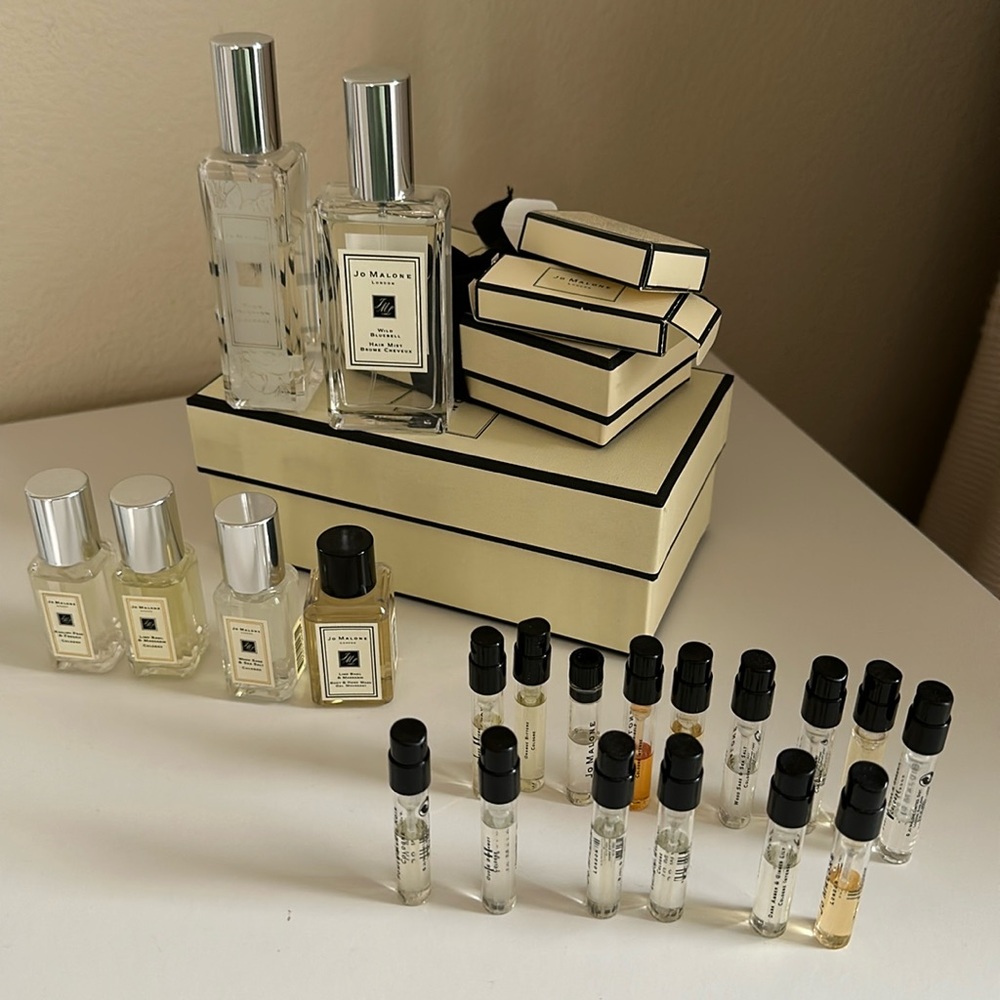 Jo Malone set of 21 items + boxes